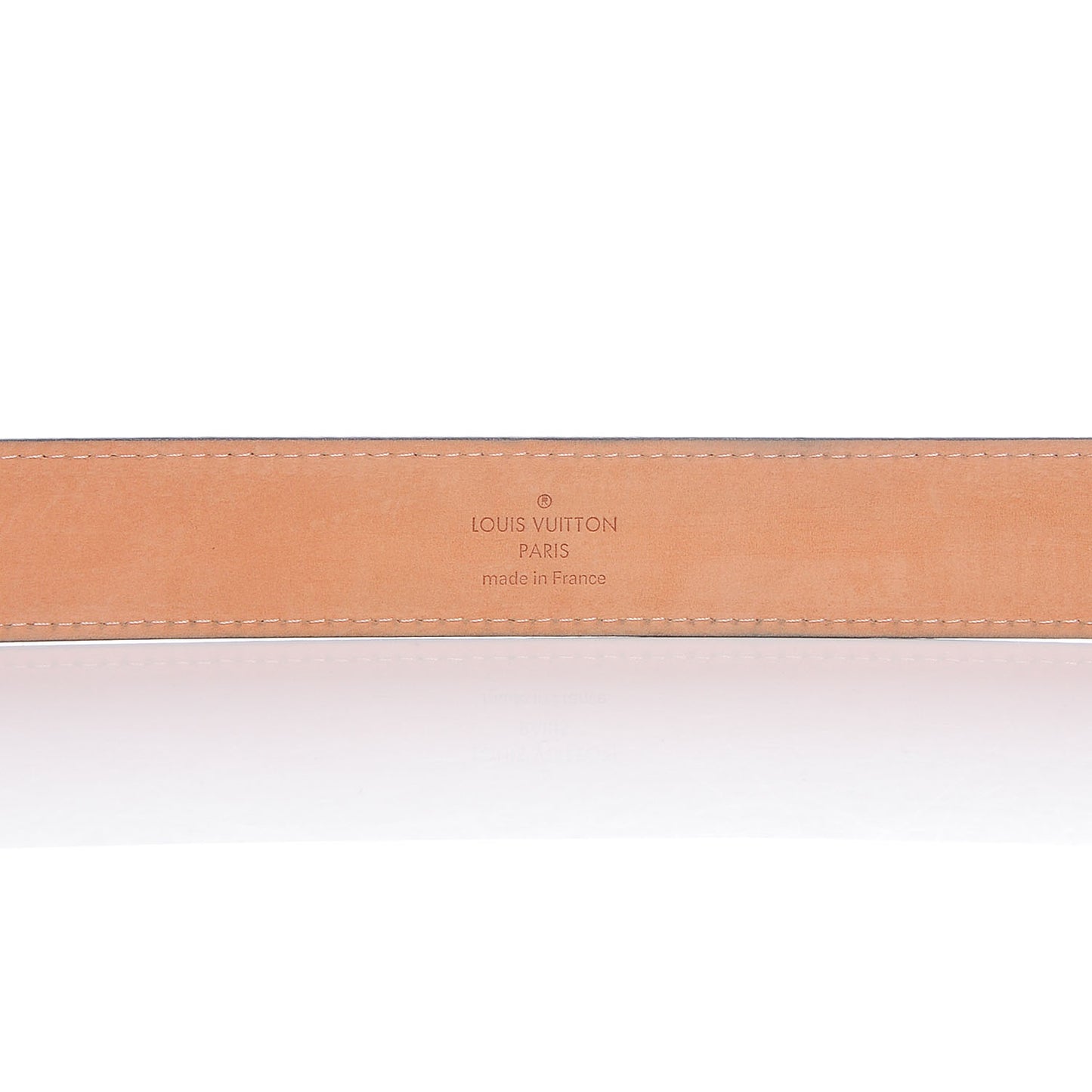 Damier Ebene Tresor Belt 95 38