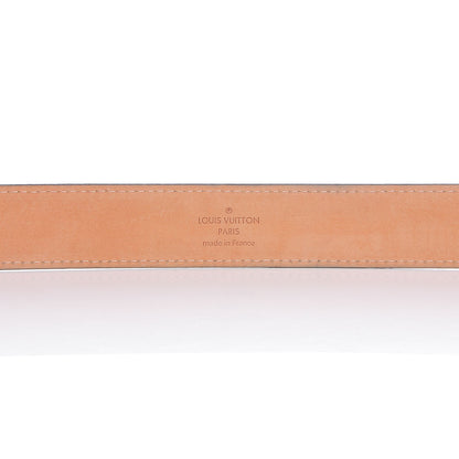 Louis Vuitton Damier Ebene Tresor Belt 95 38 5 of 6