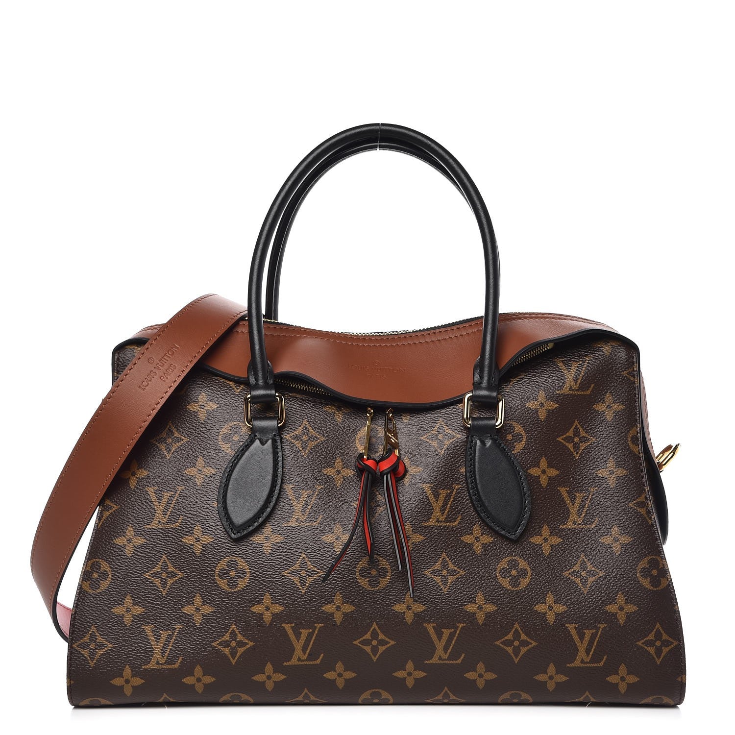Louis Vuitton Monogram Tuileries Caramel Rouge 1 of 11