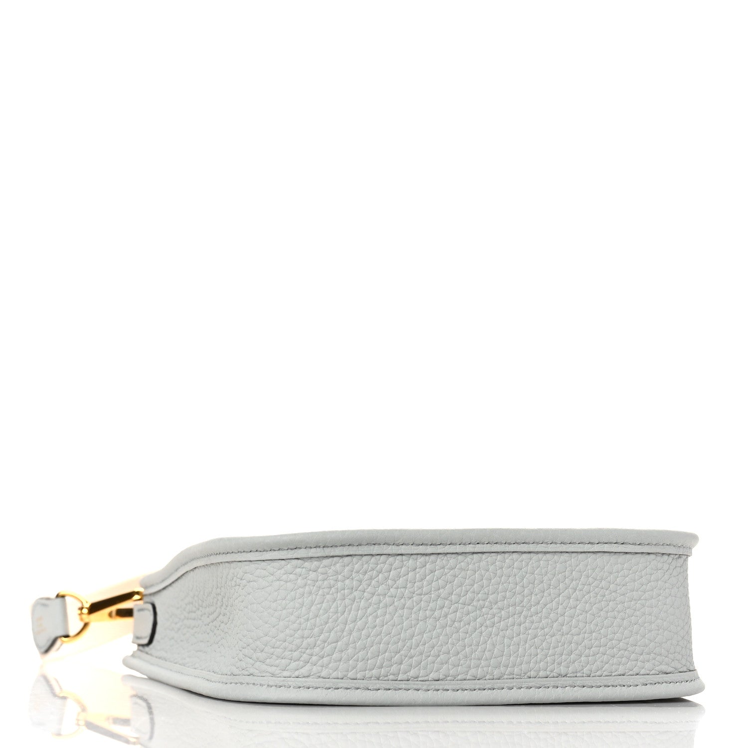 Hermes Taurillon Clemence Amazone Evelyne TPM Bleu Pale Nata 4 of 9