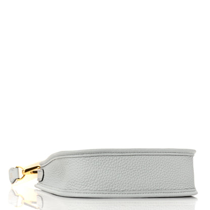 Hermes Taurillon Clemence Amazone Evelyne TPM Bleu Pale Nata 4 of 9