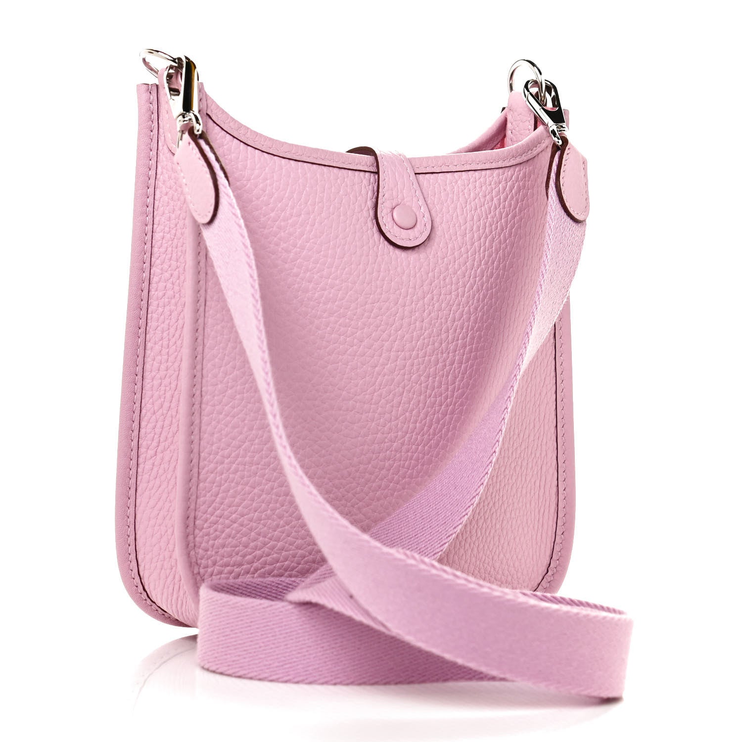 Hermes Taurillon Clemence Evelyne TPM Mauve Sylvestre 3 of 11