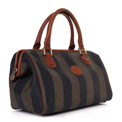 Fendi Pequin Spalmati Boston Cuoio 2 of 9