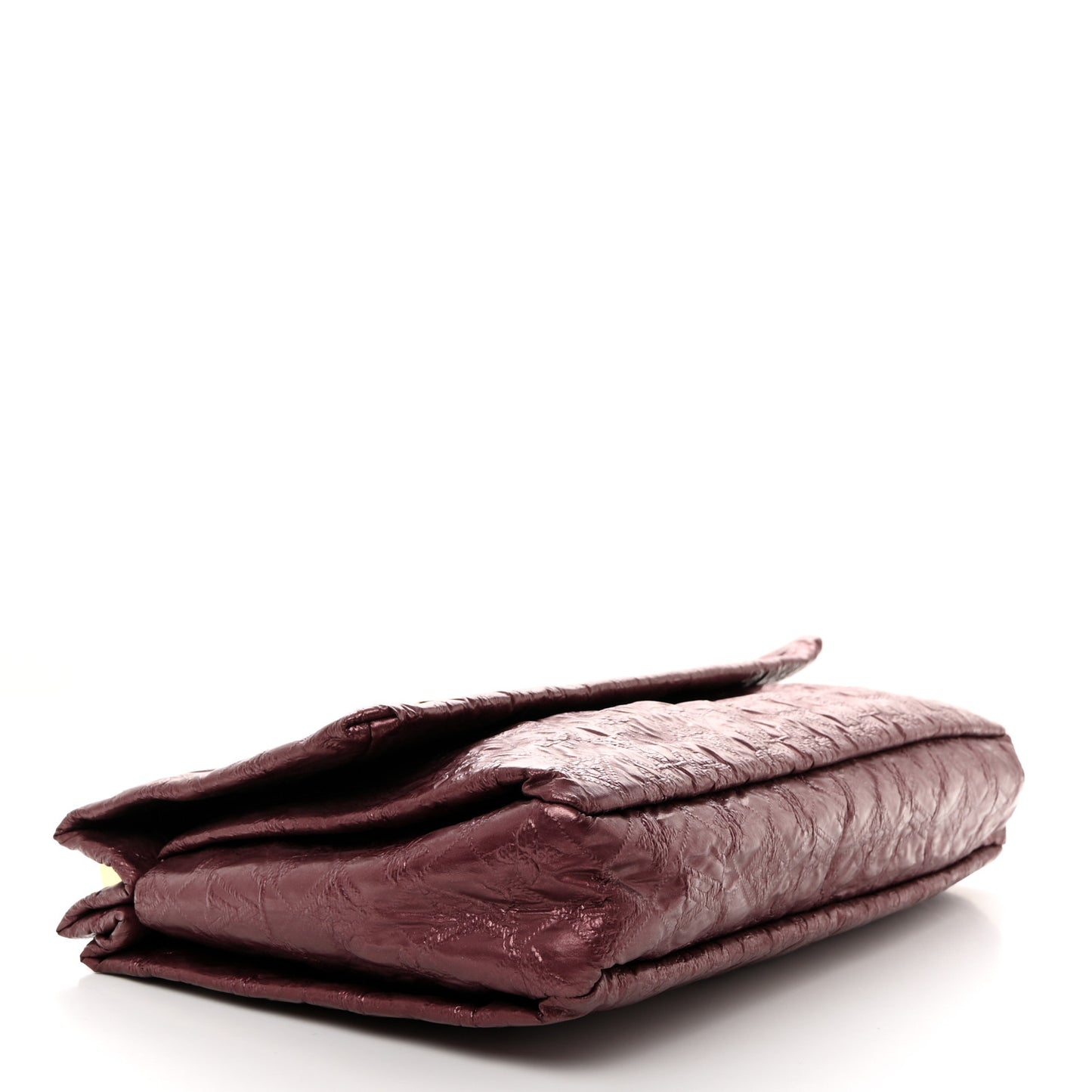 Jacquard Quilted Monogram Limelight African Queen Clutch Mara