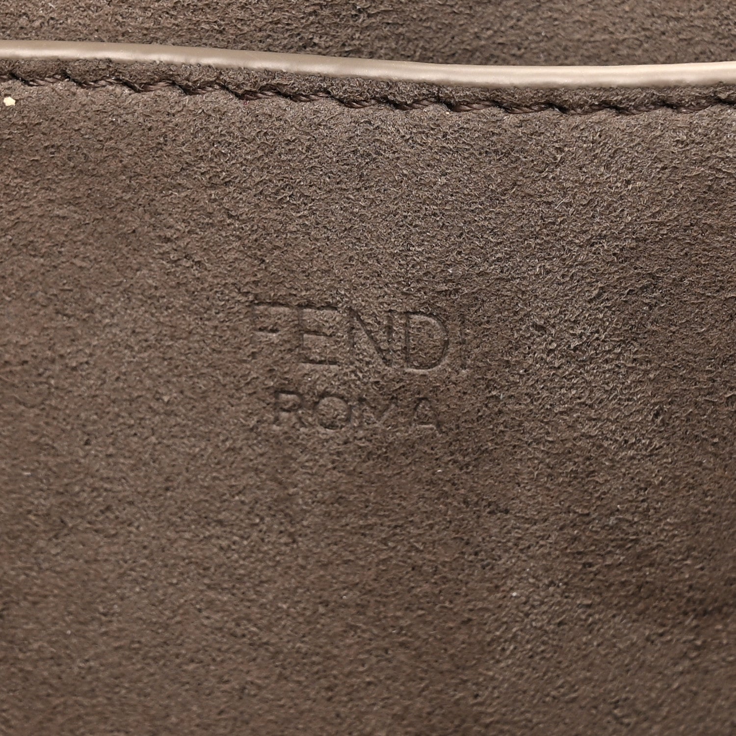 Fendi Vitello Brenta Cher Medium Fendi C'Mon Tortora 6 of 10