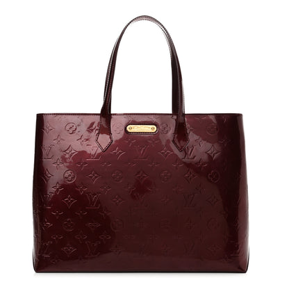 Louis Vuitton Vernis Wilshire MM Rouge Fauviste 1 of 12