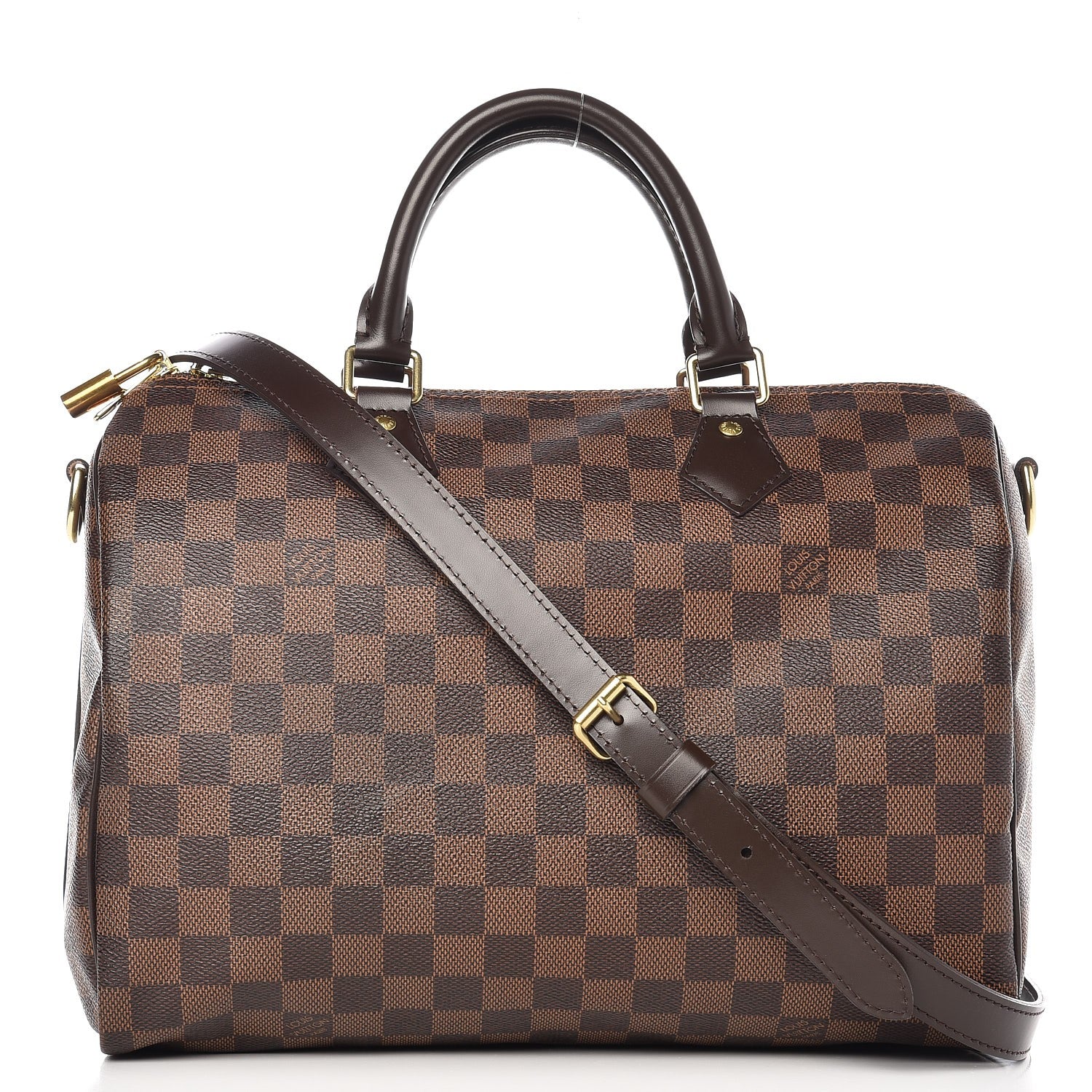Louis Vuitton Damier Ebene Speedy Bandouliere 30 1 of 9