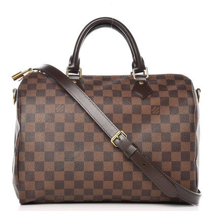 Louis Vuitton Damier Ebene Speedy Bandouliere 30 1 of 9