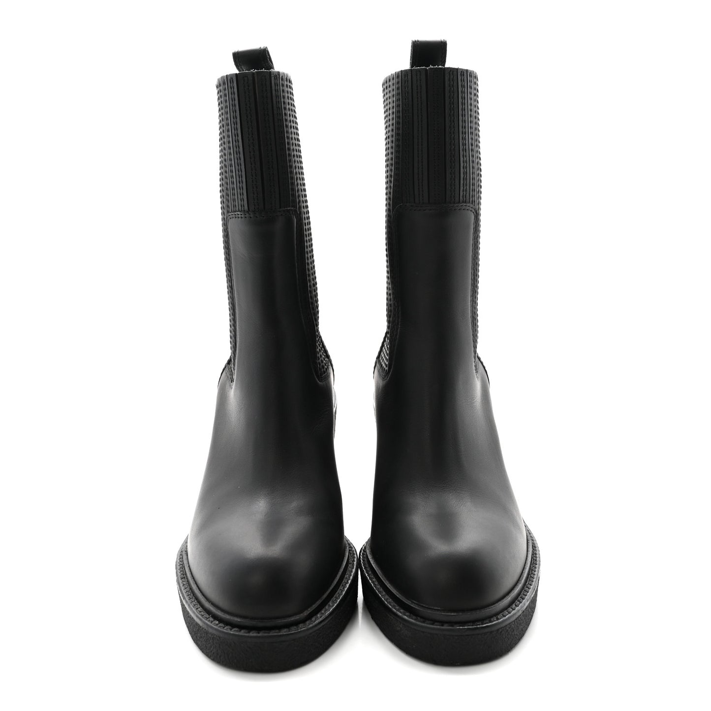 Calfskin Donia 70 Ankle Boots 36 Black