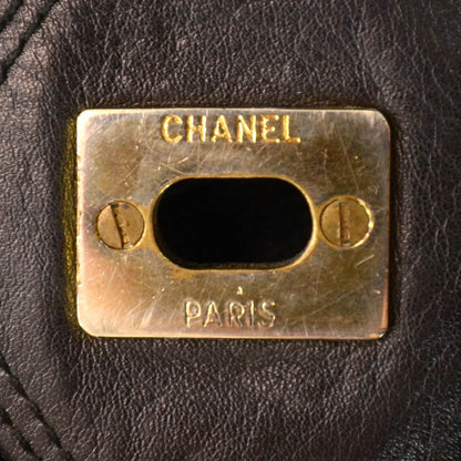 Chanel Lambskin XL Weekender Tote Black 7 of 10