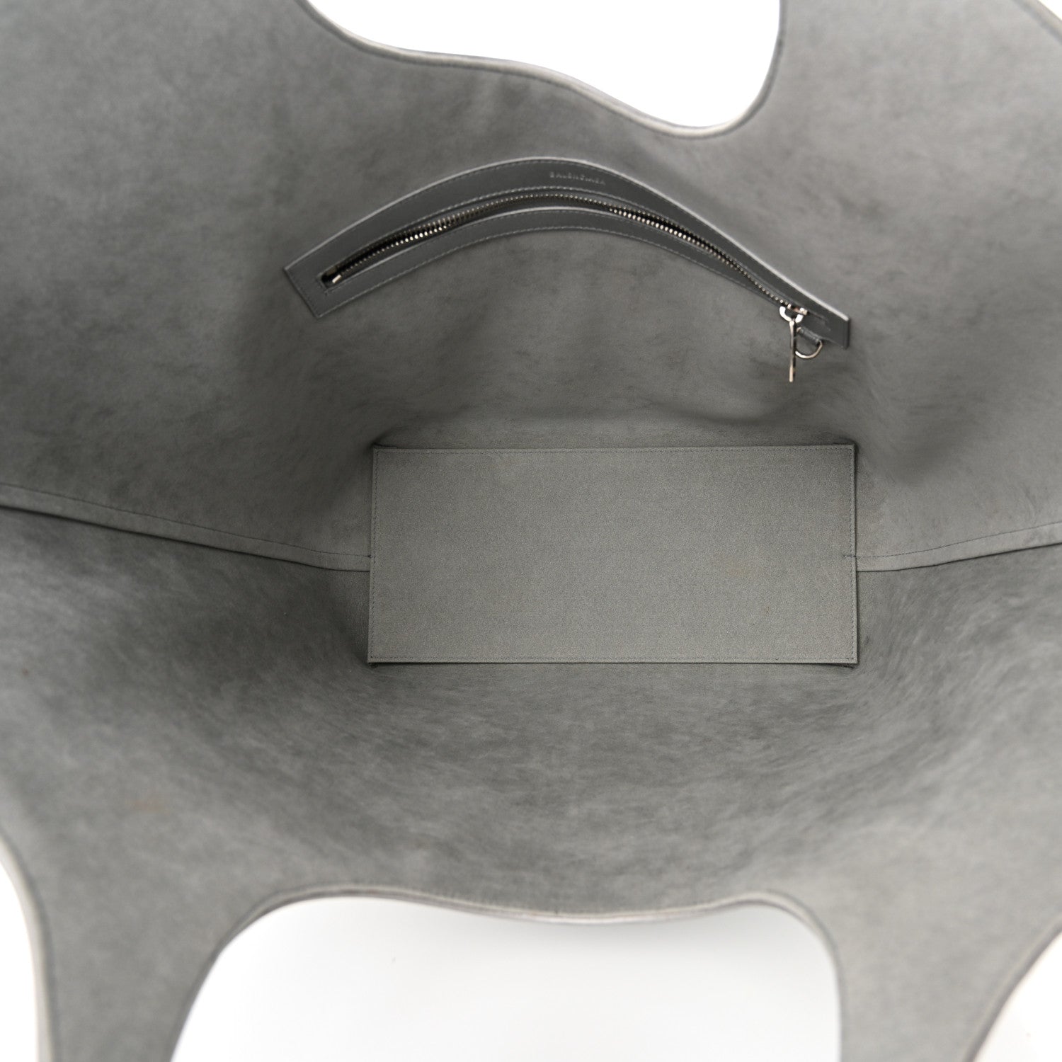 Balenciaga Metallic Calfskin Mary Kate Tote Silver 6 of 10