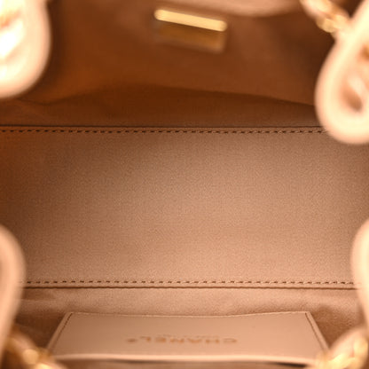Chanel Caviar Quilted Mini Chanel 25 Handbag Beige 5 of 10