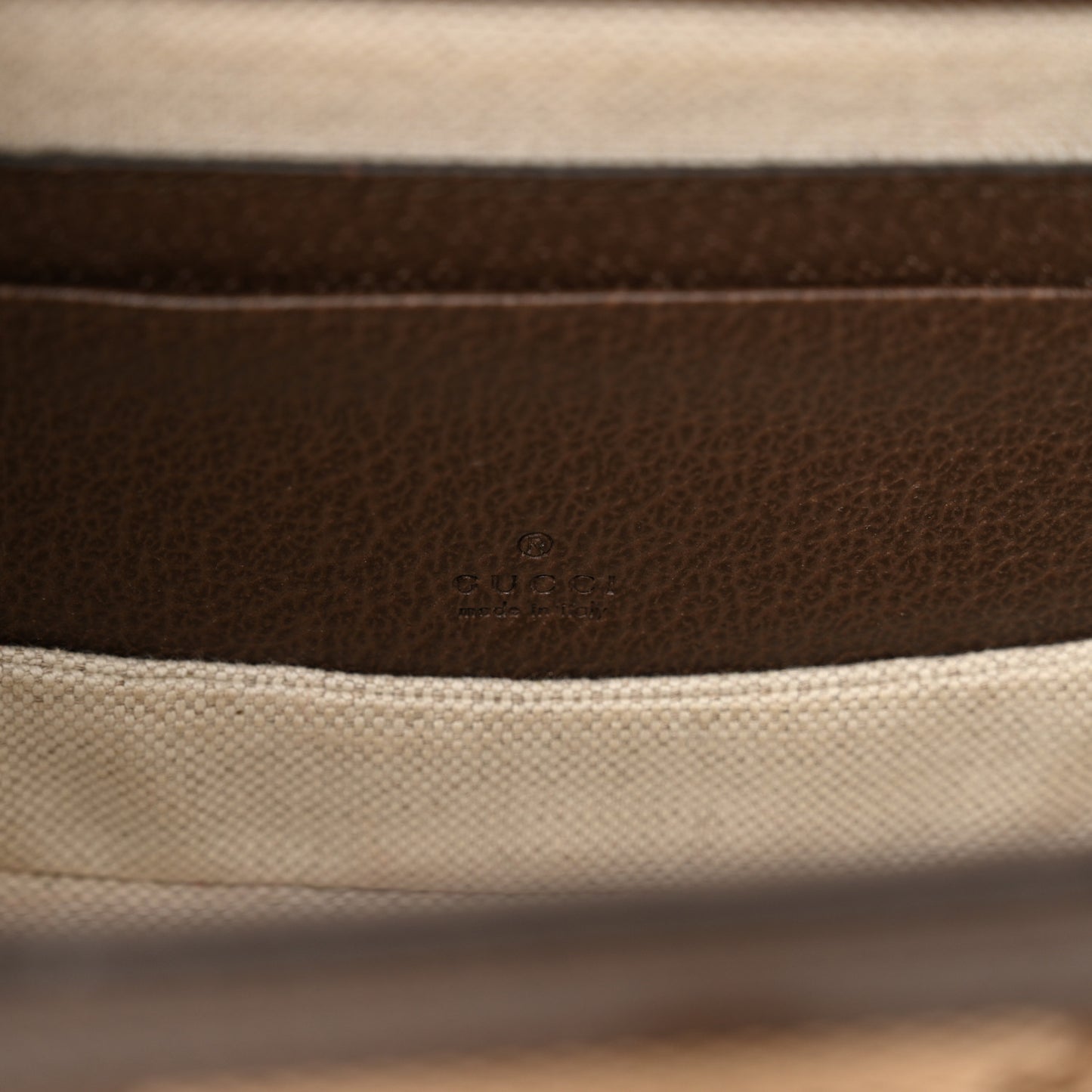 Monogram Jumbo GG Textured Dollar Calfskin Web Mini Bamboo 1947 Top Handle Bag Camel Ebony New Acero
