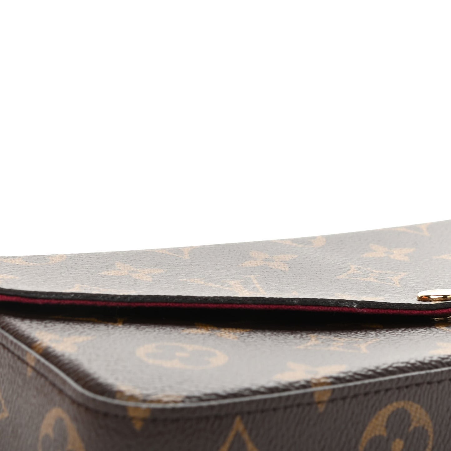 Monogram Pochette Felicie Chain Wallet Fuchsia