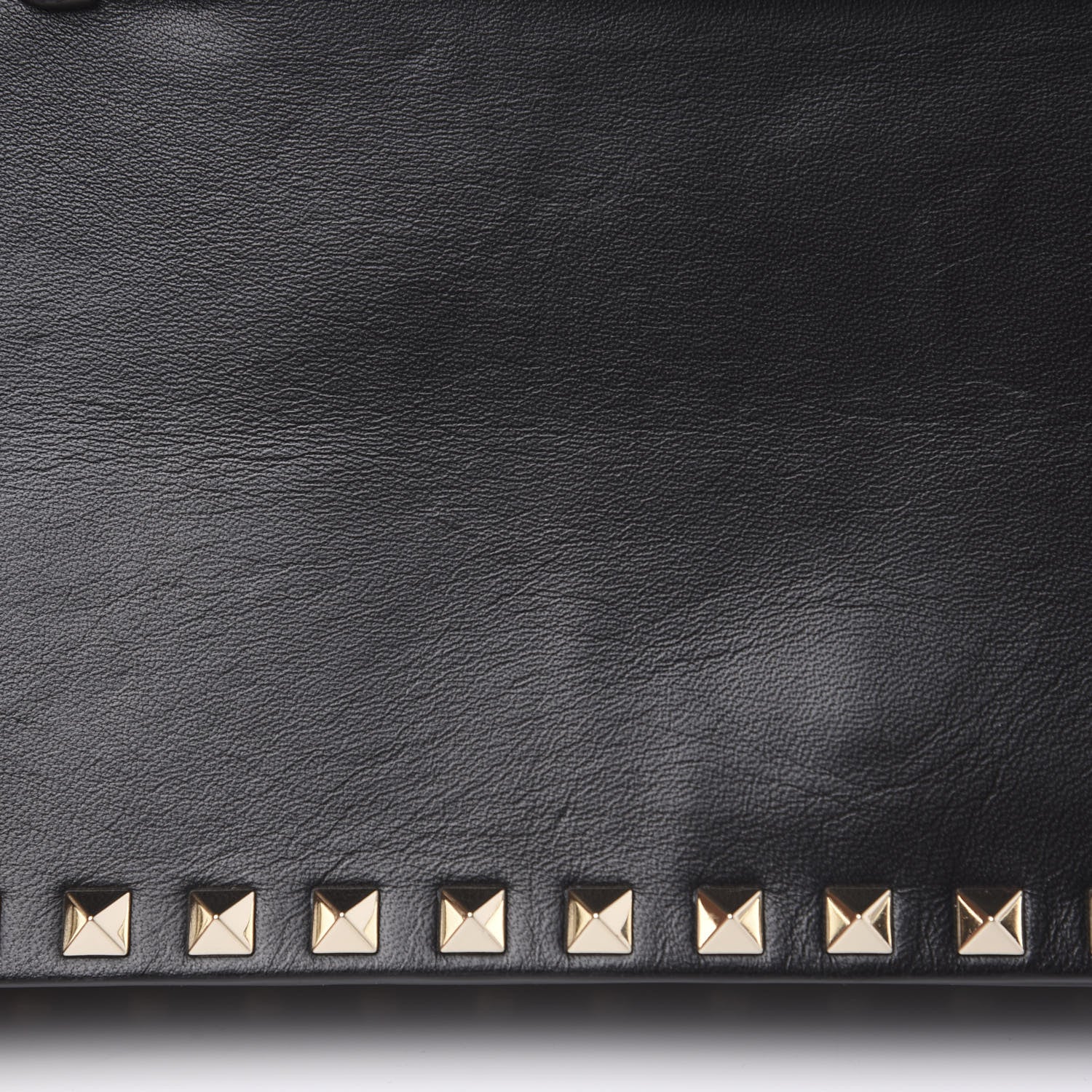 Valentino Garavani Nappa Rockstud Wristlet Clutch Black 7 of 9