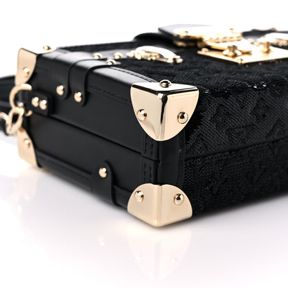 Louis Vuitton Sequins Petite Malle Black 6 of 9