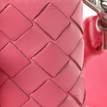 Bottega Veneta Calfskin Intrecciato Mini Roma Pink 10 of 12