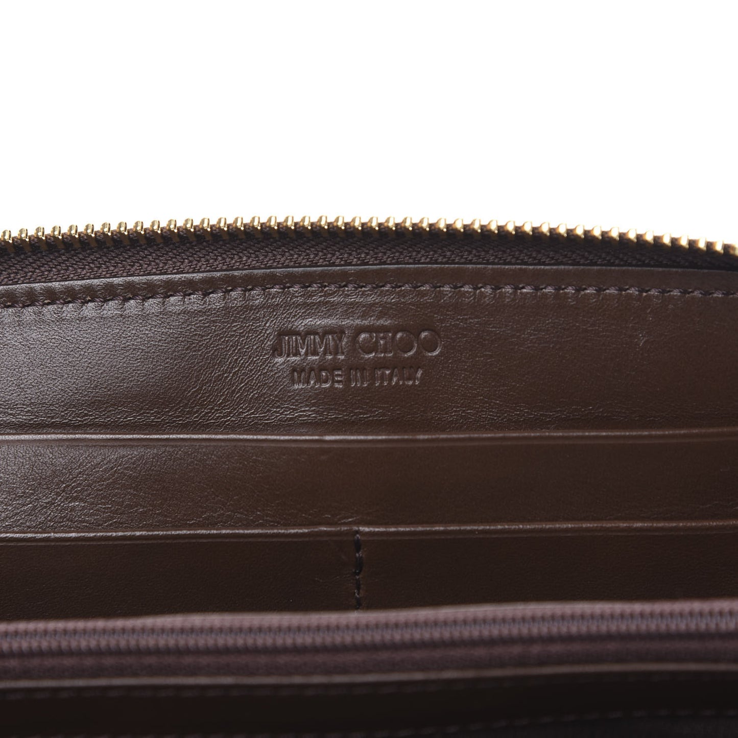 Zebra Print Pony Hair Wallet Brown