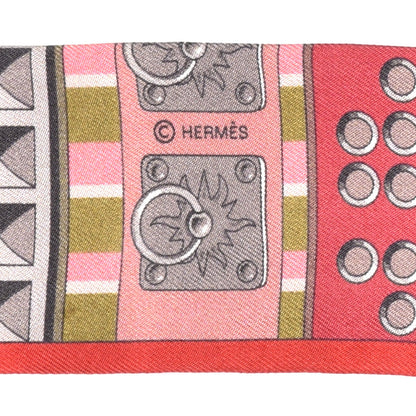 Hermes Silk Colliers De Chiens Twilly 4 of 4