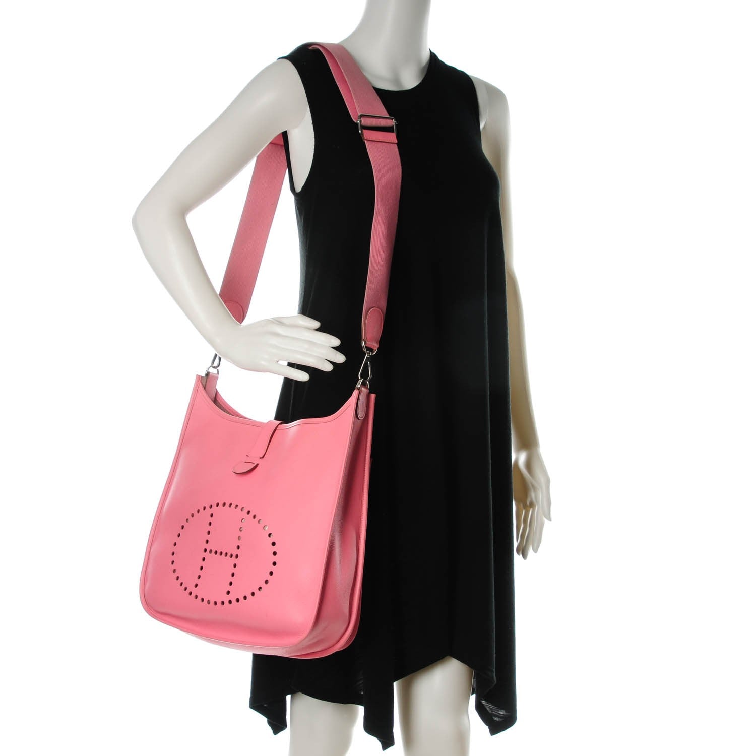 Hermes Epsom Evelyne III GM Rose Confetti 2 of 9