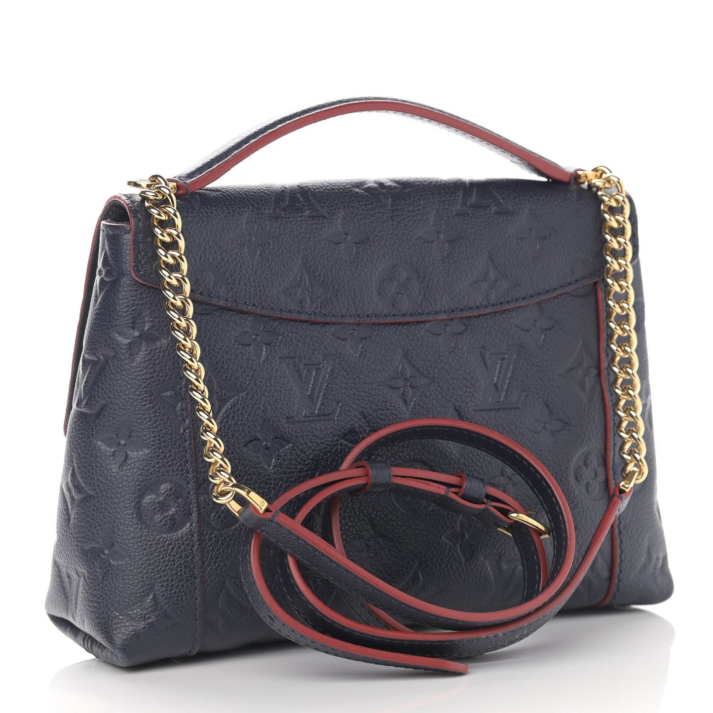 Empreinte Blanche BB Marine Rouge