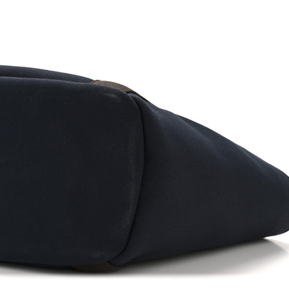 Hermes Toile Sac De Pansage Groom Bleu Navy Feu 12 of 13