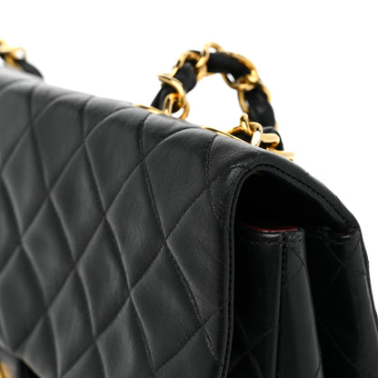 Chanel Lambskin Quilted XL Jumbo Single Flap Black 19 of 19