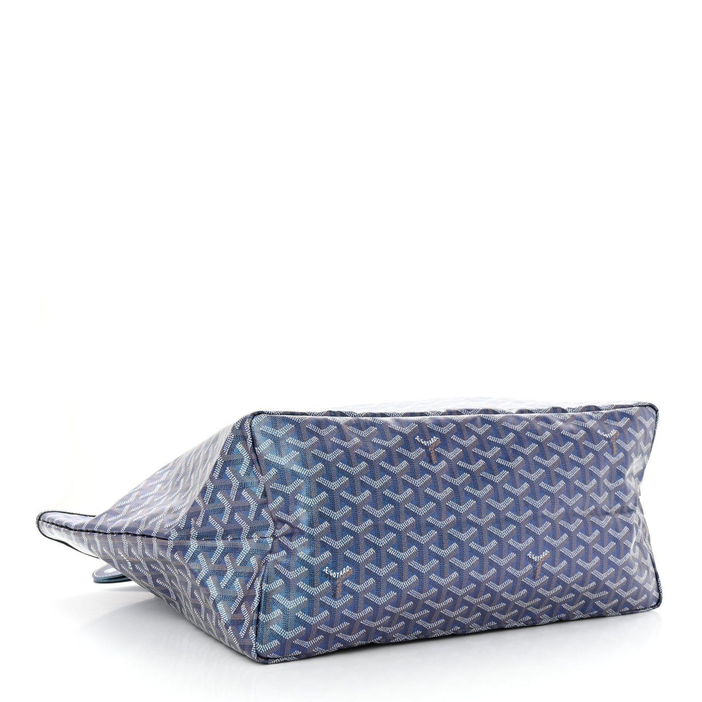 Iridescent Goyardine Saint Louis GM Pearly Blue