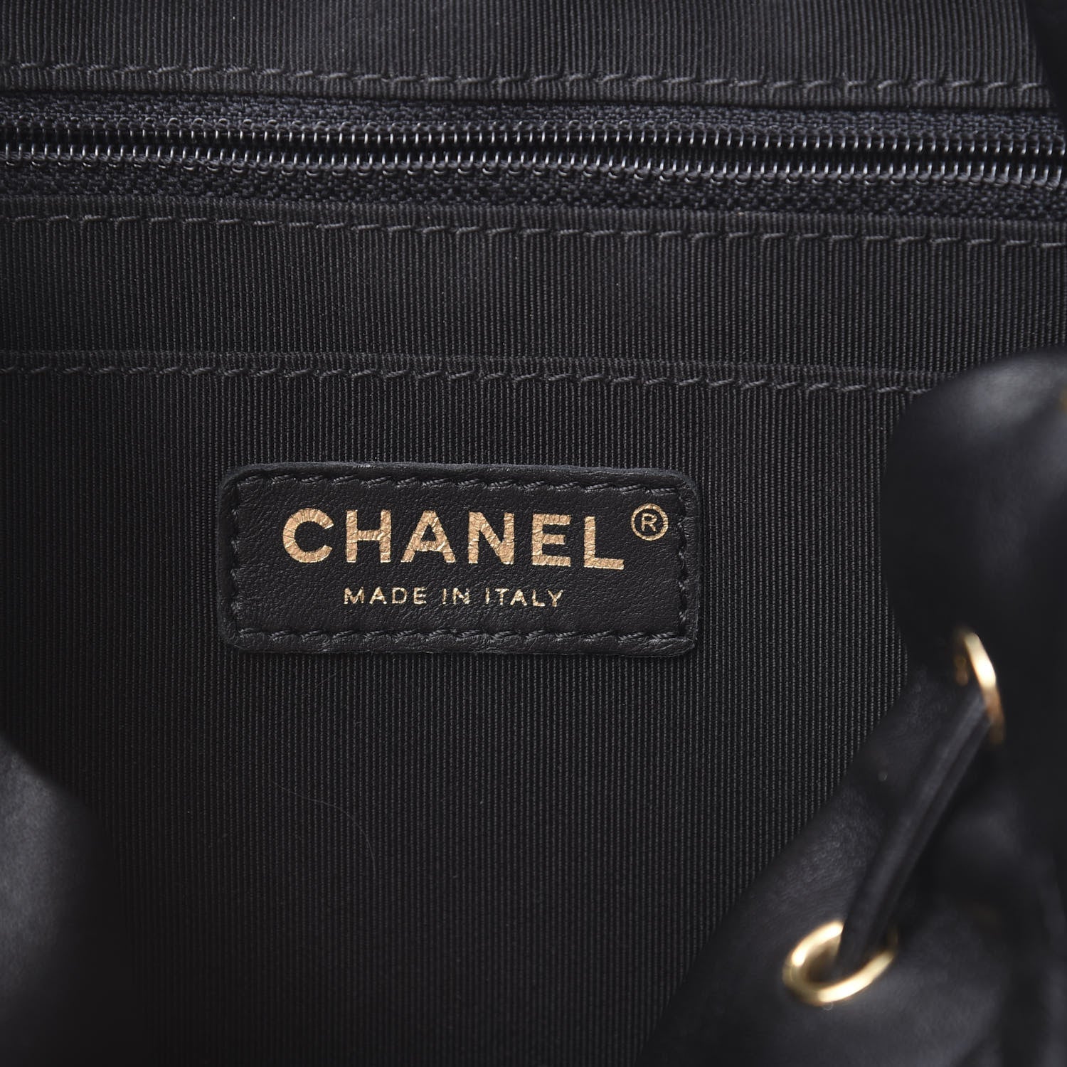 Chanel Calfskin Quilted Large Urban Spirit Backpack Black 5 of 10