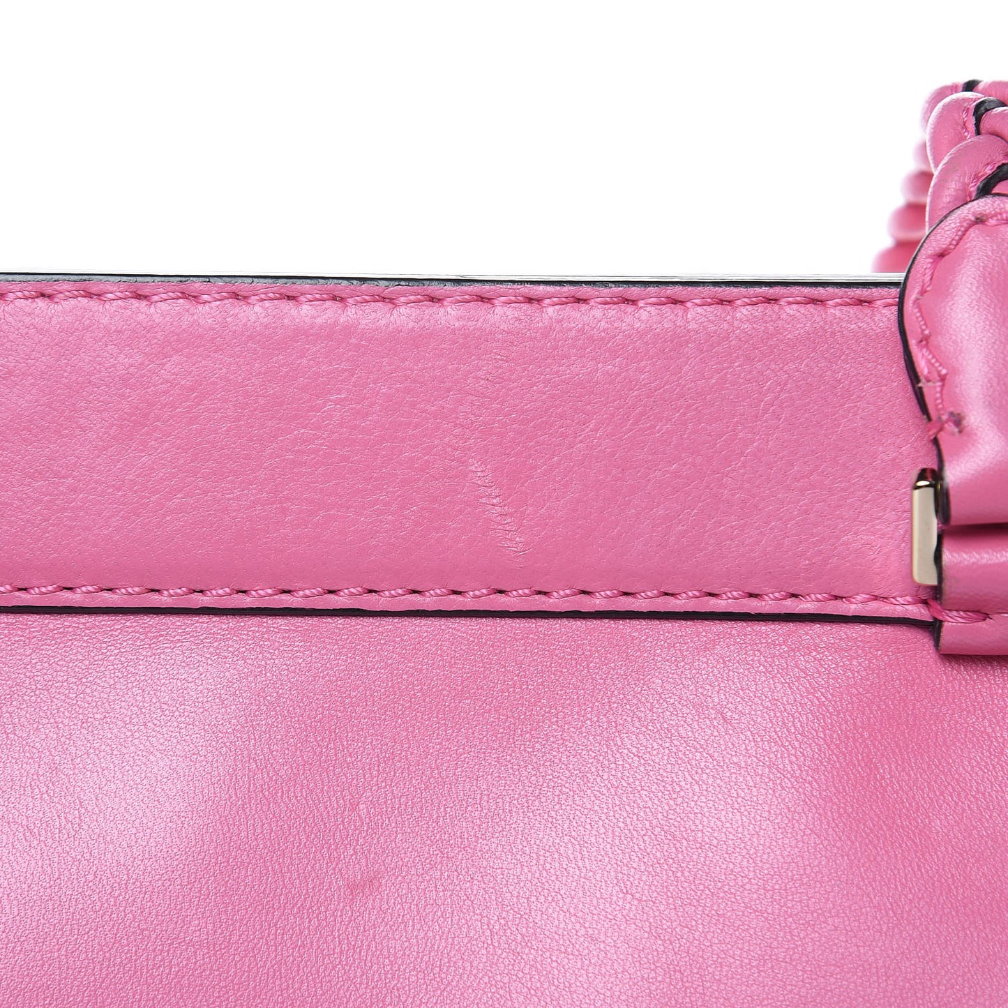 Vitello Lace Demetra Satchel Pink