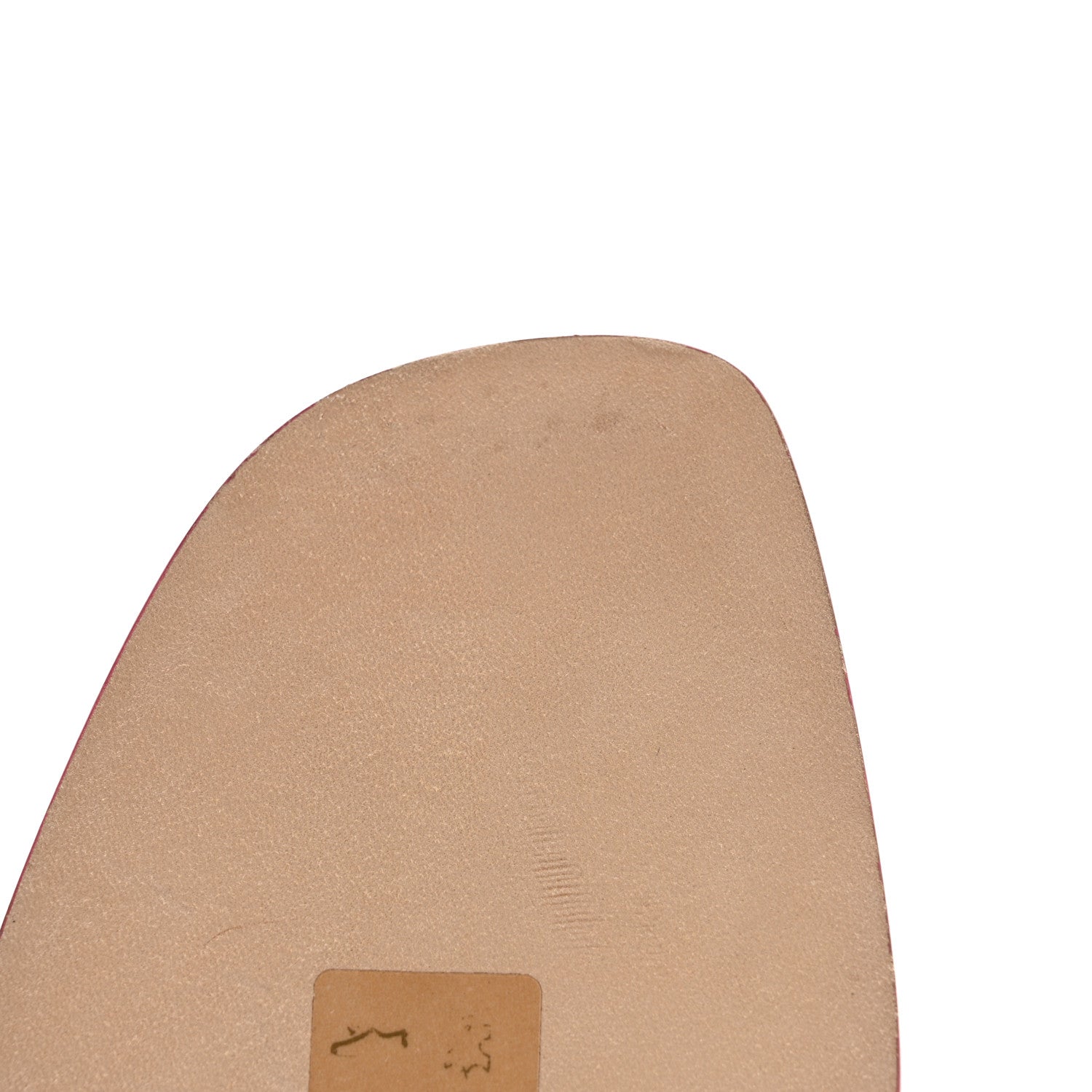 Hermes Epsom Oran Sandals 39 Rose De Venise 10 of 10