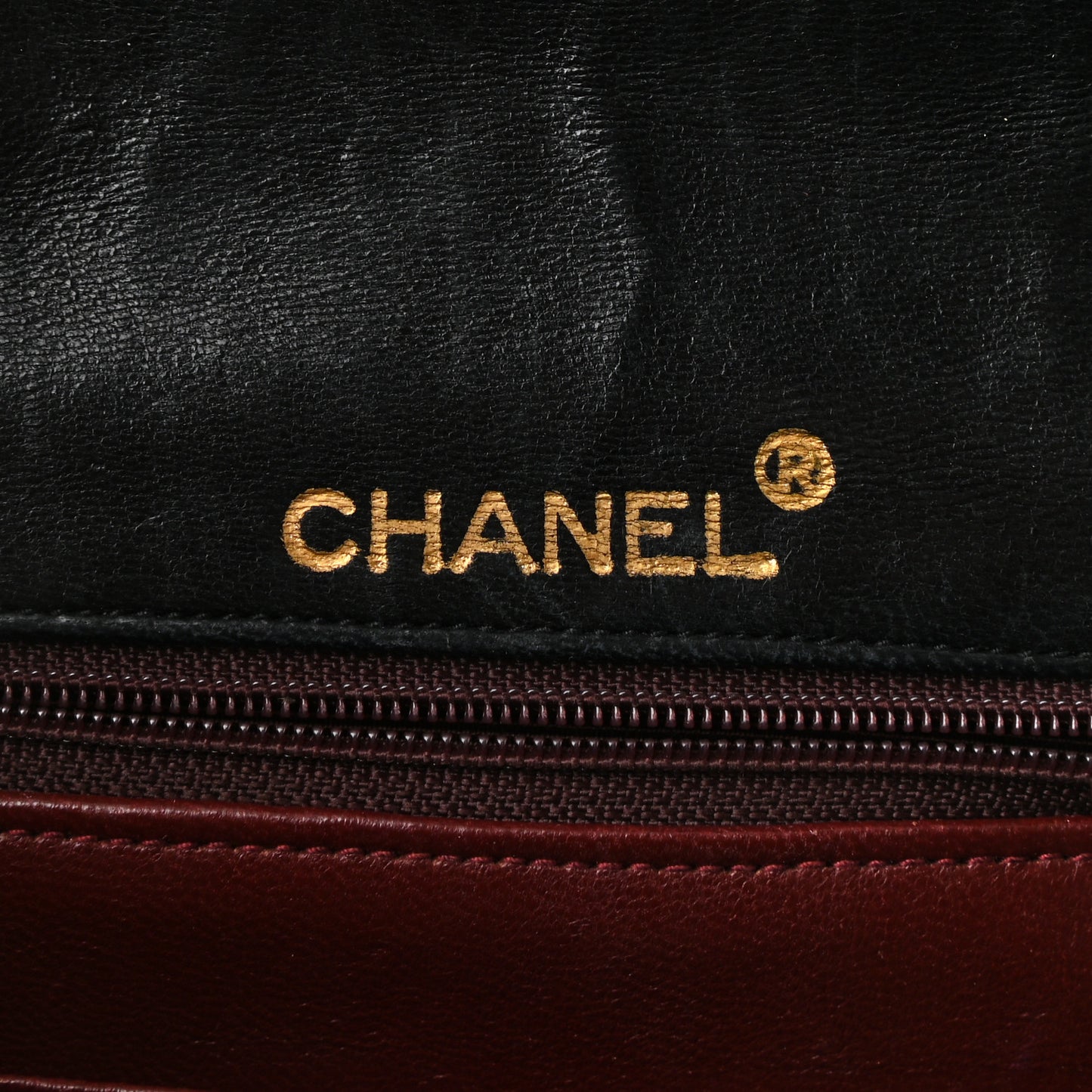 Lambskin Quilted Flap Bag Navy