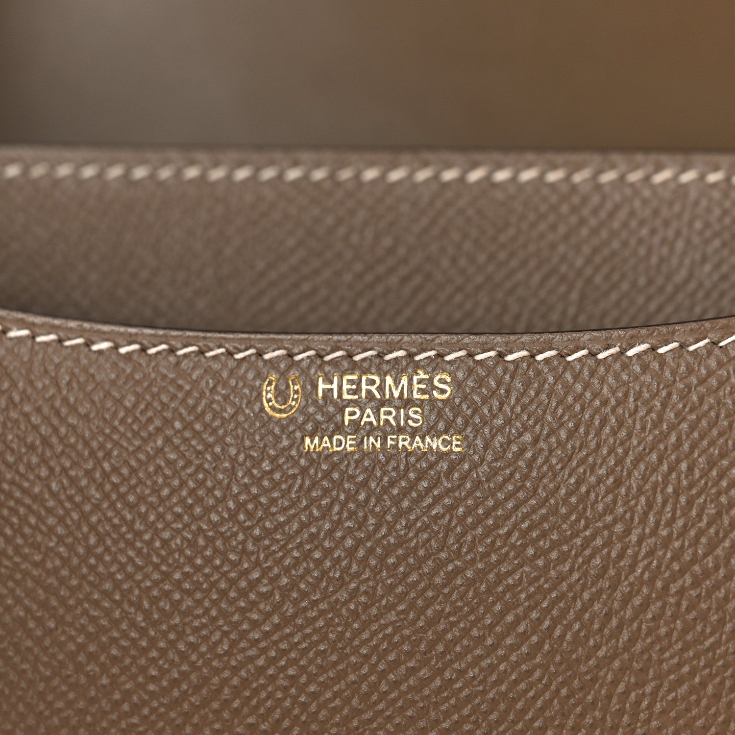 Hermes Epsom Horseshoe Constance 24 Etoupe 6 of 8