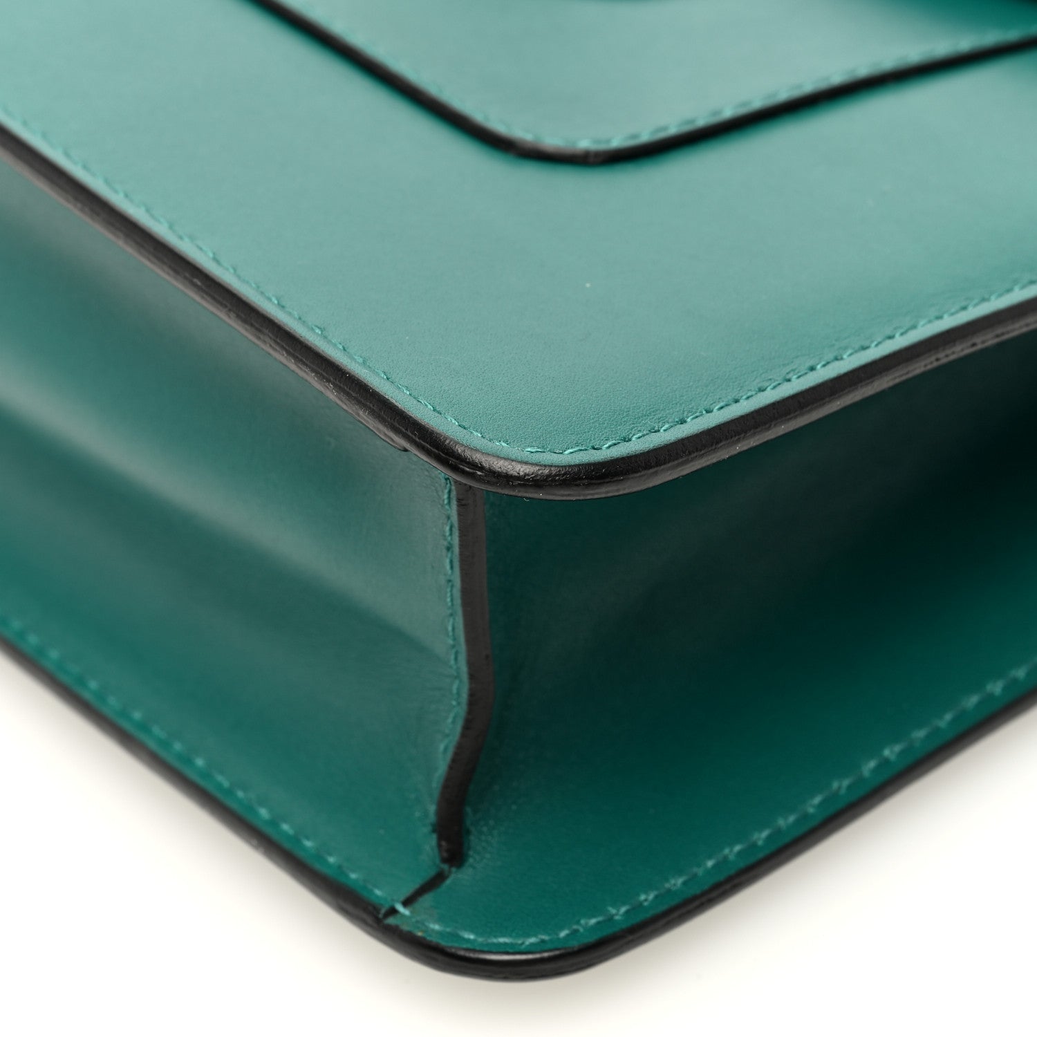 Bulgari Calfskin Serpenti Forever Crossbody Bag Emerald Green 10 of 10