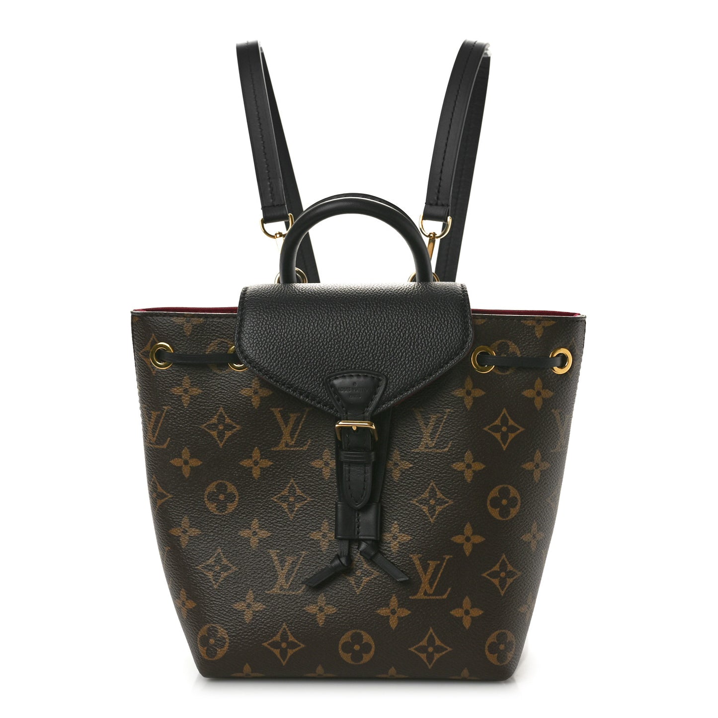 Monogram BB Montsouris NM Backpack Black