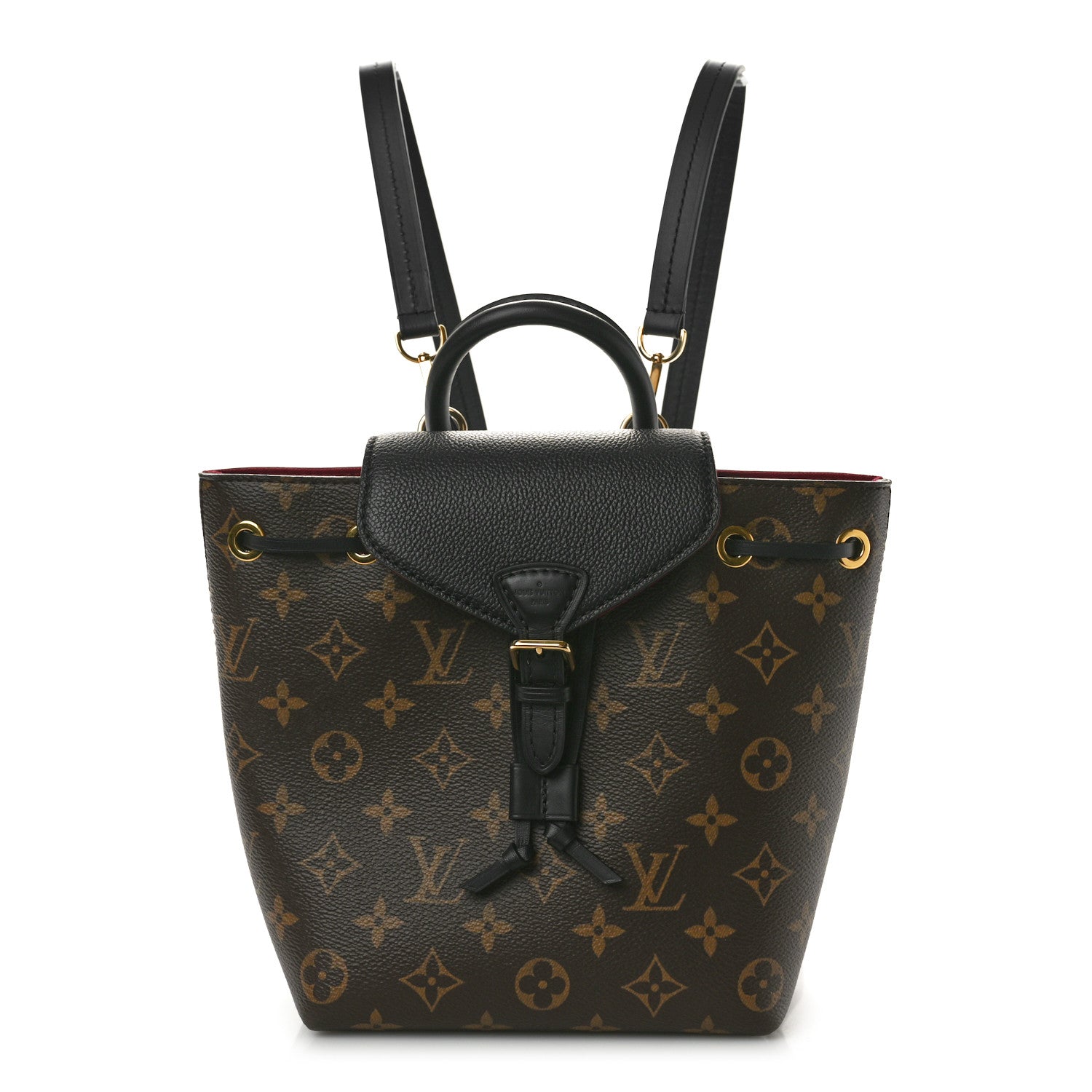 Louis Vuitton Monogram BB Montsouris NM Backpack Black 1 of 10