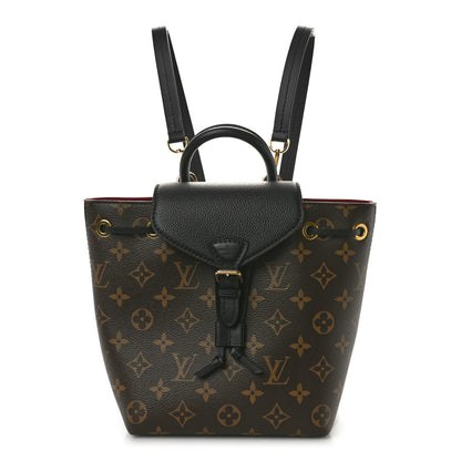 Louis Vuitton Monogram BB Montsouris NM Backpack Black 1 of 10