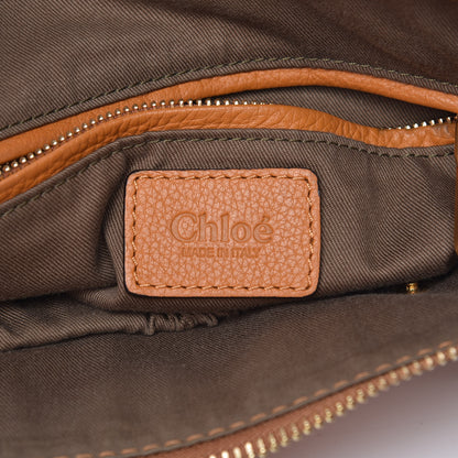 Chloe Calfskin Medium Marcie Satchel Brown Sugar 7 of 16
