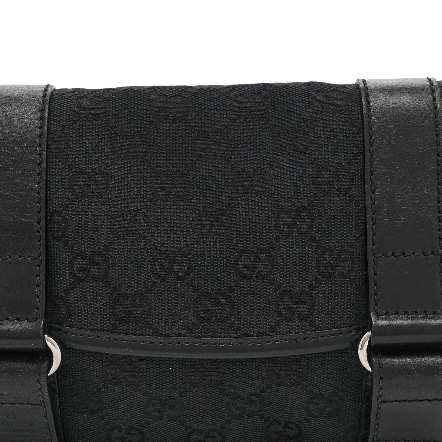 Monogram Waist Belt Bag Black