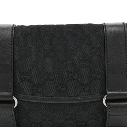 Gucci Monogram Waist Belt Bag Black 8 of 10