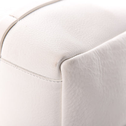 Balenciaga Smooth Calfskin Double Sided Small Everyday Tote Optic White Black 15 of 18