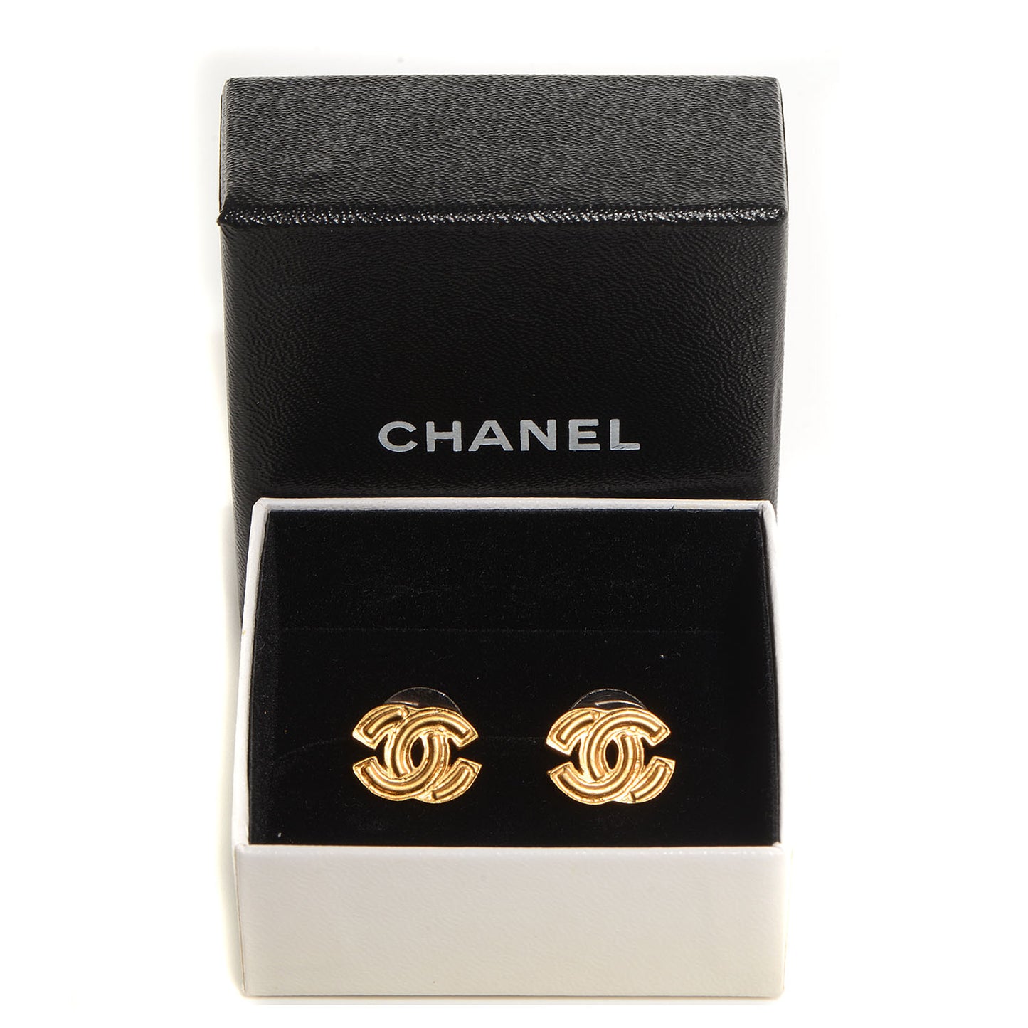 CC Earrings Gold