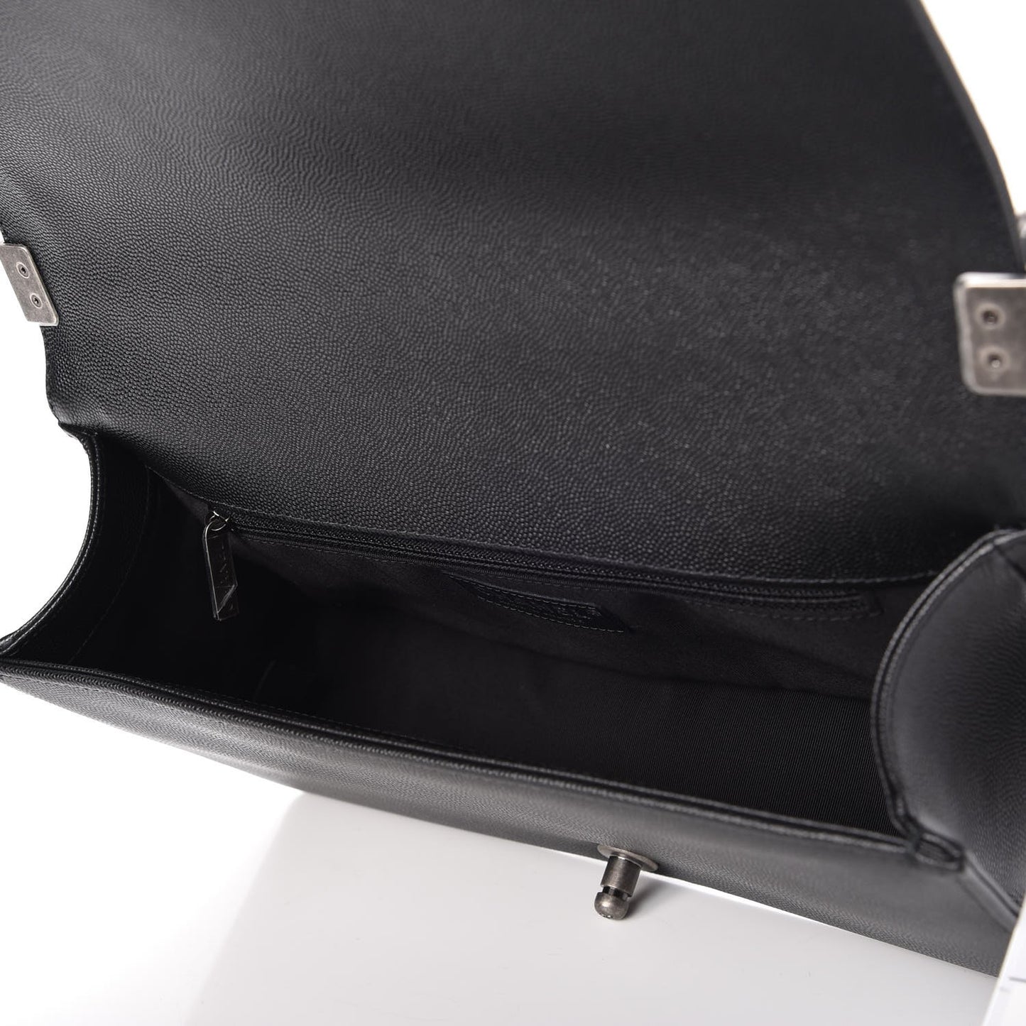Caviar Quilted New Medium Boy Flap Black