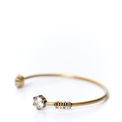 Christian Dior Metal Crystal Dio(r)evolution Bracelet Set Gold 9 of 11