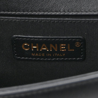 Chanel Calfskin Quilted Small Boy Flap Black 6 of 11
