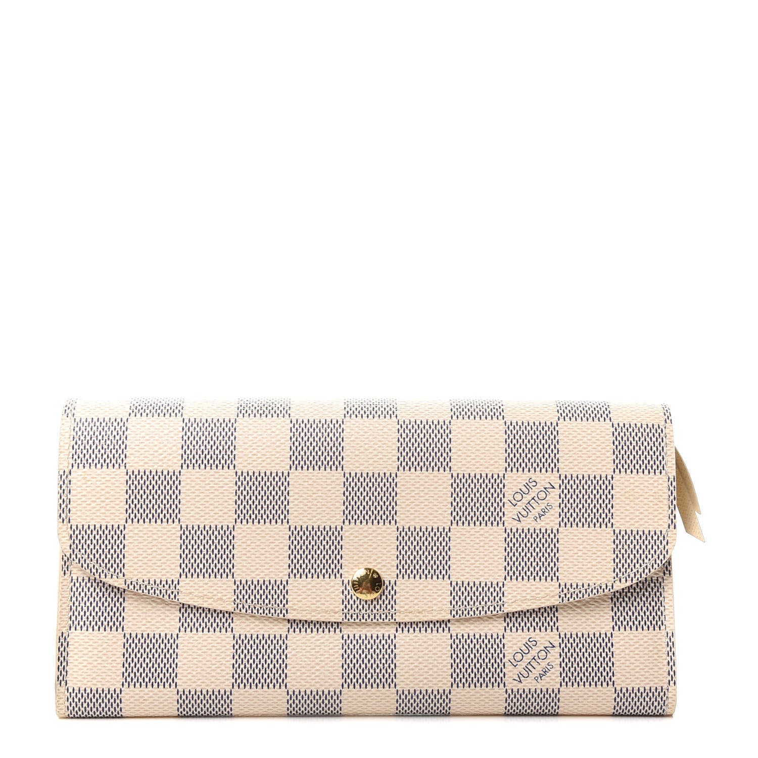 Louis Vuitton Damier Azur Emilie Wallet 1 of 7