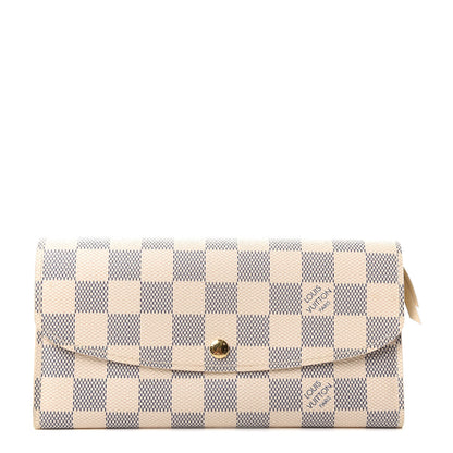 Louis Vuitton Damier Azur Emilie Wallet 1 of 7