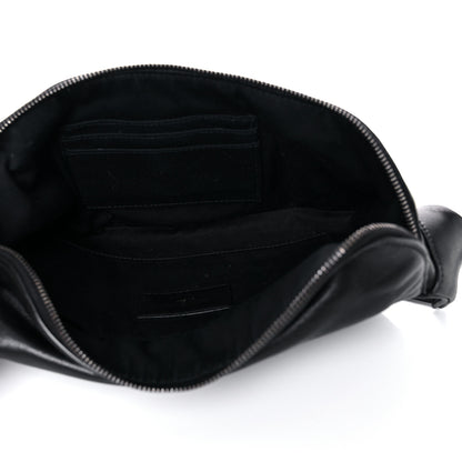 Saint Laurent Calfskin Monogram Belt Bag Black 5 of 18