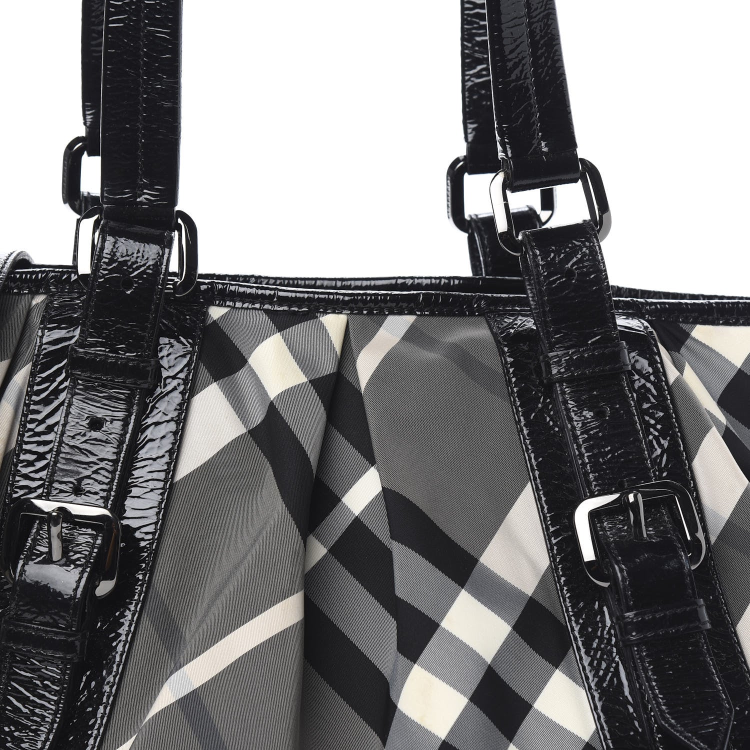 Burberry Nylon Beat Check Lowry Black 11 of 12