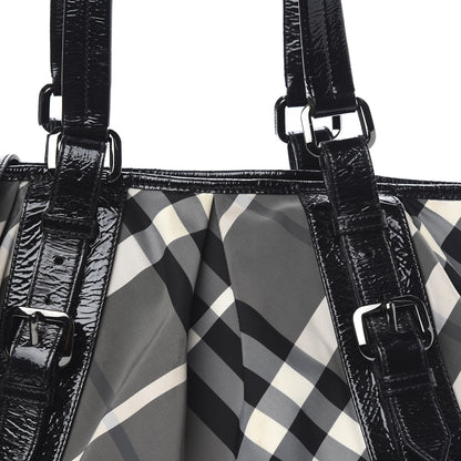 Burberry Nylon Beat Check Lowry Black 11 of 12